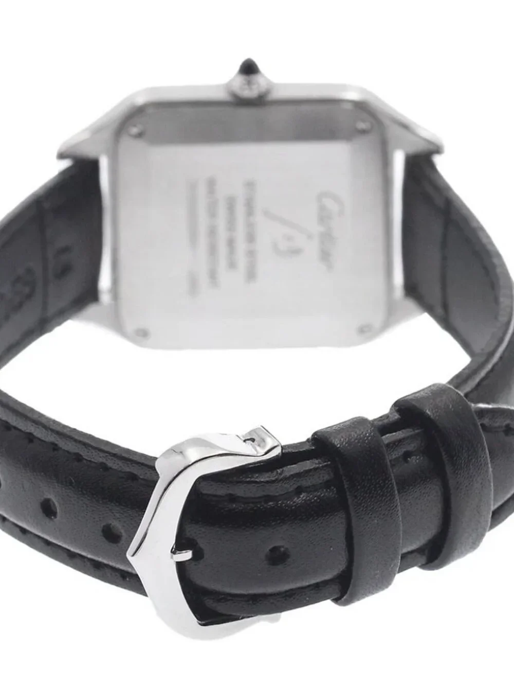 CARTIER Santos Dumont SM WSSA0023 Silver Dial Quartz Ladies Watch_963330